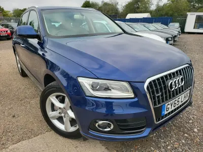 Used Audi Q5 230 HP (169 kW) 2015 Blue SUV