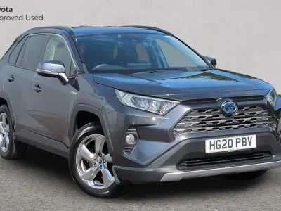 Used Toyota RAV4 Hybrid Design 218 HP (160 kW) 2020 Decuma grey SUV