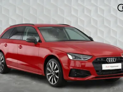 Used Audi A4 Sport 200 HP (147 kW) 2022 Tango red Estate