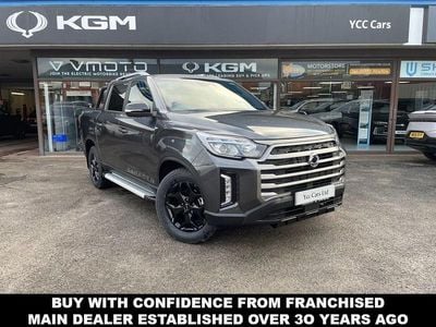 Black New 2025 Ssangyong (KGM) Musso Pickup | £31,495