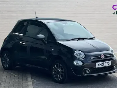 Used Fiat 500 S 69 HP (50 kW) 2019 Black