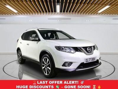 White Used 2017 Nissan X-Trail S SUV | £9,249 (Fair price)