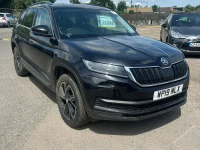 Used Skoda Kodiaq SE L 150 HP (110 kW) 2019 Black SUV