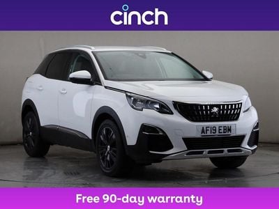 White Used 2019 Peugeot 3008 Allure SUV | £11,099 (Fair price)