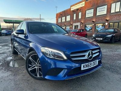 Blue Used 2020 Mercedes C200 Premium Sedan | £14,500 (Super price)