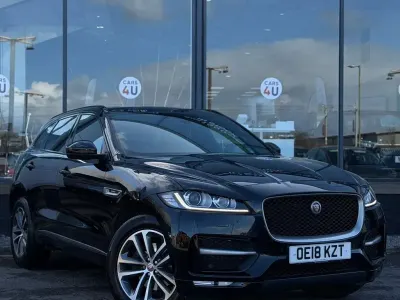 Used Jaguar F-Pace R-Sport 180 HP (132 kW) 2018 Black SUV