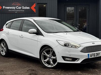 Used Ford Focus Titanium X 150 HP (110 kW) 2016 White Hatchback