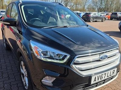 Used Ford Kuga Titanium 120 HP (88 kW) 2017 Panther black SUV