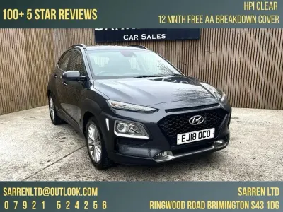 Second-hand Hyundai Kona SE 2018 Gri SUV