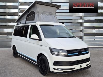 used VW Transporter CAMPER T6 T30 H LINE 102 TDI 4Berth, AIR CON+REIMO ROOF+RiB FOLDING BED