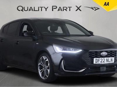 Black Used 2022 Ford Focus ST-Line Hatchback | £12,270 (Fair price)