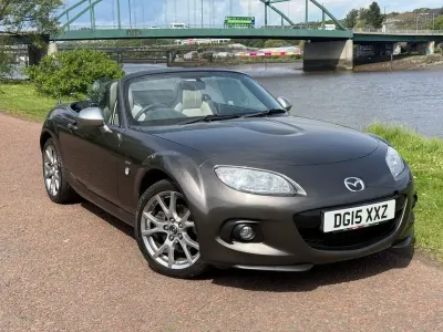 Used Mazda MX5 Edition 126 HP (92 kW) 2015 Grey Cabriolet