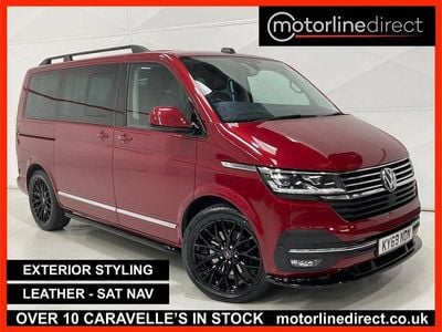 Used VW Caravelle Executive 199 HP (146 kW) 2019 Red MPV