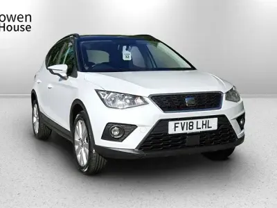 Begagnad Seat Arona SE Technology 95 HK (69 kW) 2018 Vit SUV