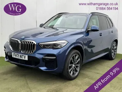 Used BMW X5 M Sport 394 HP (289 kW) 2021 Blue SUV