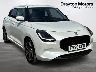New Suzuki Swift 82 HP (60 kW) 2026 White Hatchback