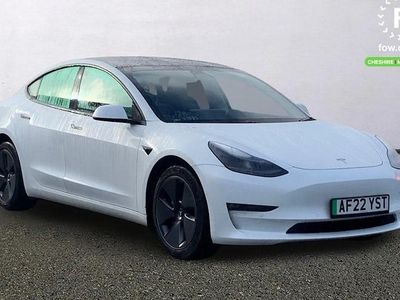 White Used 2022 Tesla Model 3 Long Range AWD Sedan | £19,699 (A bit pricey)