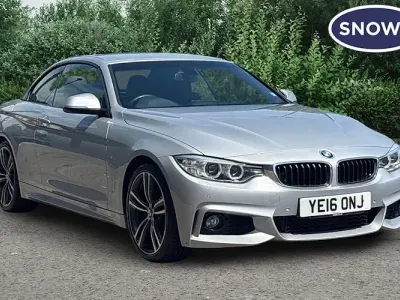Used BMW 420 Cabriolet M Sport 190 HP (139 kW) 2016 Silver Cabriolet