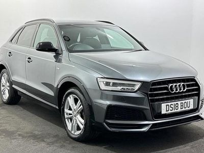 Grey Used 2018 Audi Q3 Black Edition SUV | £11,868 (Good price)