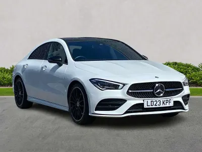 Used Mercedes CLA200 AMG Line Premium Plus 2023 White Coupe