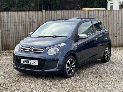 Used Citroën C1 Flair 82 HP (60 kW) 2018 Blue Hatchback