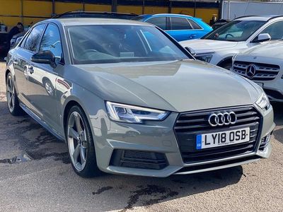 Used Audi A4 Black Edition 2018 Grey Sedan