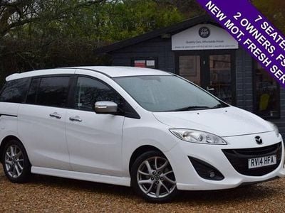 White Used 2014 Mazda 5 Inclusive MPV | £4,995 (A bit pricey)