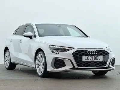 Used Audi A3 e-tron S-Line 204 HP (150 kW) 2022 White Hatchback