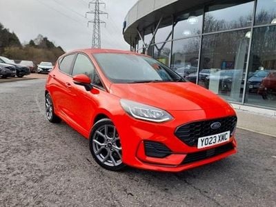 Usado Ford Fiesta ST-Line 2023 Vermelho Citadino