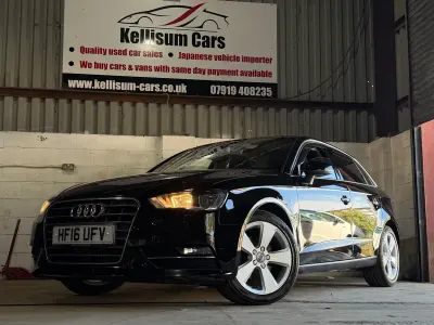 Used Audi A3 Sportback Sport 2016 Black Hatchback