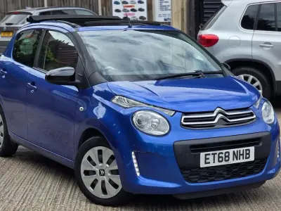 Used Citroën C1 Feel 2019 Blue Hatchback