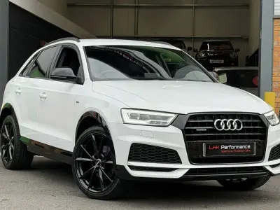 Used Audi Q3 Black Edition 150 HP (110 kW) 2017 White SUV
