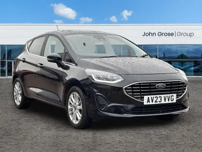 Używany Ford Fiesta Titanium 2023 Czarny Hatchback