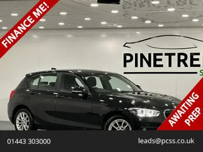 Używany BMW 116 Advantage 116 KM (85 kW) 2018 Czarny Hatchback
