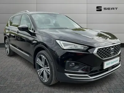 Usado Seat Tarraco 4Drive 196 CV (144 kW) 2021 Negro SUV