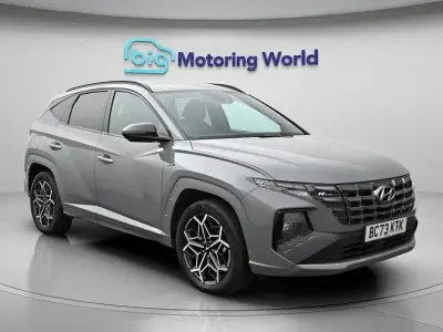 Usado Hyundai Tucson N Line 265 CV (194 kW) 2024 Gris SUV