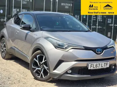 Used Toyota C-HR 122 HP (89 kW) 2017 Silver SUV