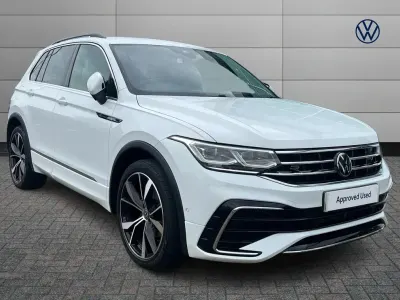 Used VW Tiguan R-line 150 HP (110 kW) 2023 White SUV