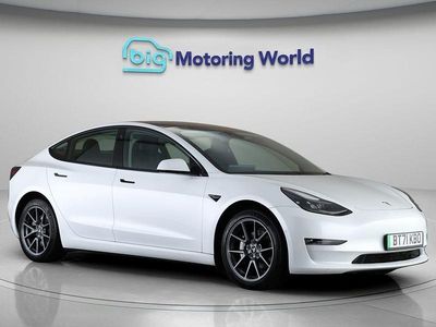 White Used 2021 Tesla Model 3 Long Range AWD Sedan | £18,800 (Fair price)