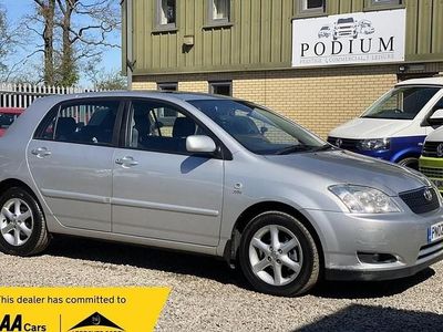Used Toyota Corolla 110 HP (80 kW) 2002 Silver Hatchback
