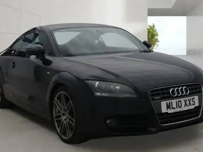 Used Audi TT S-Line 170 HP (125 kW) 2010 Black Coupe