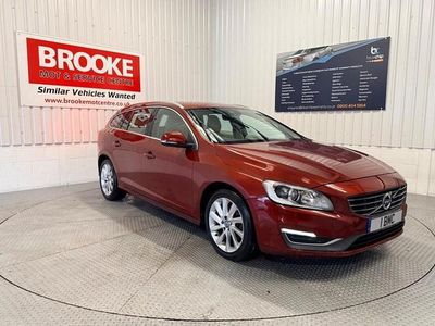 Red Used 2015 Volvo V60 SE Lux Estate | £7,490 (Fair price)