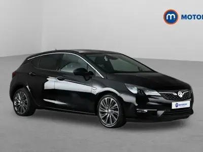 Used Vauxhall Astra Edition 145 HP (106 kW) 2021 Black Hatchback