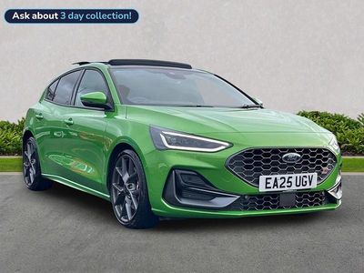 Green Used 2025 Ford Focus ST Hatchback | £31,610 (A bit pricey)