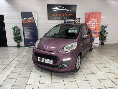Used Peugeot 107 Allure 68 HP (50 kW) 2012 Purple Hatchback