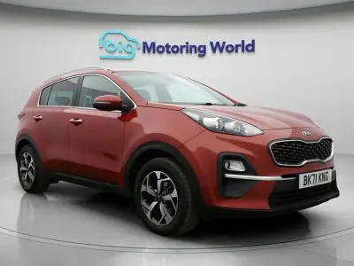 Used Kia Sportage 134 HP (98 kW) 2021 Red SUV