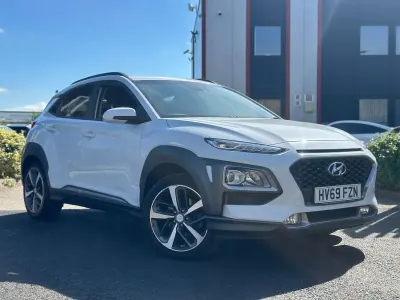 Used Hyundai Kona Premium SE 120 HP (88 kW) 2019 White SUV