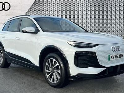 White Used 2025 Audi Q6 e-tron Sport SUV | £48,741 (Super price)