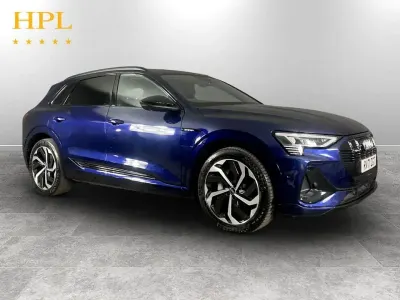 Used Audi e-tron Black Edition 11 kW (15 HP) 2021 Blue SUV