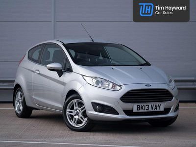 Used Ford Fiesta Zetec 2013 Silver Hatchback